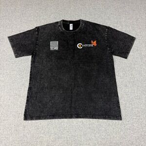 Arrive Guide Invertigo T-Shirt Size L Gray Acid Wash Tea Shop Capstone Pictures